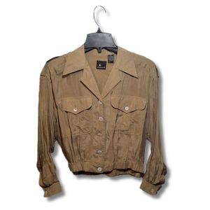 Liz Claiborne Lizsport Women's Light Coat Top | Unique Find | Rayon | Small